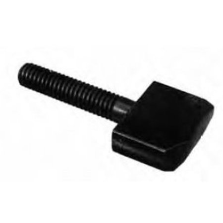 TE-CO Thumb Screw, 5/16 in-18 Thread Size, Black Oxide Steel 43904